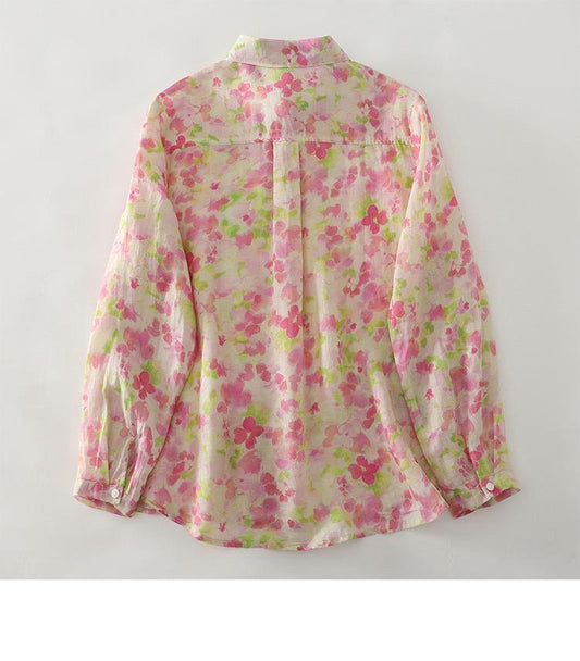 Pure Cotton Printed Full Sleeve Casual Shirt