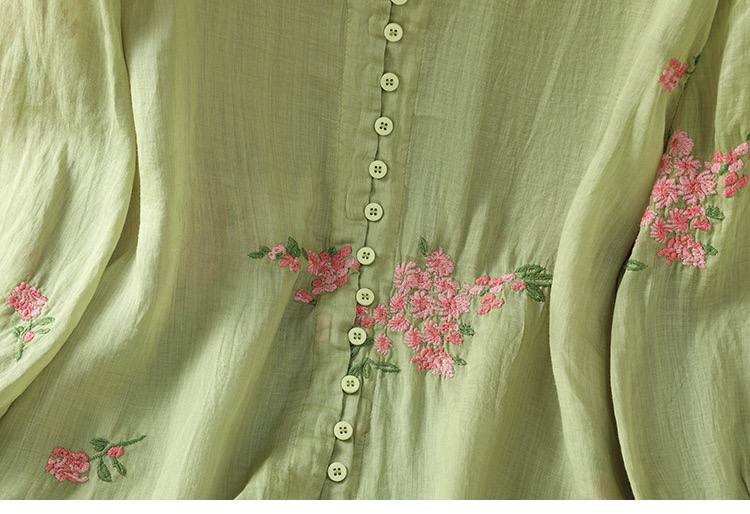 Pure Cotton Top With  Elegance Embroidered Top